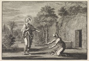 Cristo Aparece a Maria Madalena de Jan Luyken