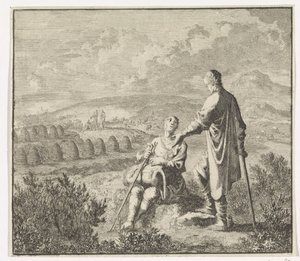 Emblema: campo
Paisagem com colméias de Jan Luyken
