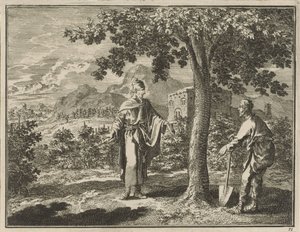 Parábola da figueira estéril de Jan Luyken
