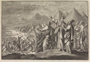 Codornizes no deserto de Jan Luyken
