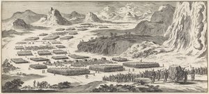 Excursão do Exército das Doze Tribos de Israel com o Tabernáculo de Jan Luyken