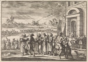 Perseguição dos protestantes na França, 1672 de Jan Luyken