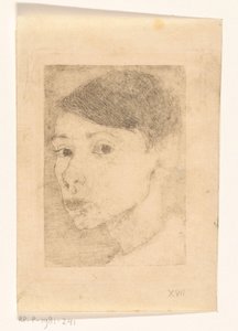 Auto-retrato de Jan Mankes