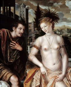 O David e a Bethsabee. (David e Betsabee