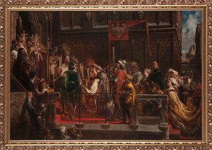 Batismo de Władysław Warneńczyk, 18 de fevereiro de 1425.