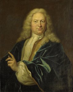 Retrato de Jan Hendrik van Heemskerck, Conde do Sacro Império Romano, Senhor de Achttienhoven, Den Bosch e Eyndschoten, Capitão da Cidadania de Amesterdão (Johan Hendrik Graaf Van Heemskerk)