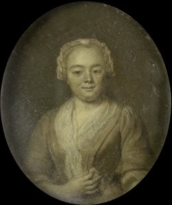 Retrato de Margaretha van Leuvenigh, esposa de Bernardus de Bosch