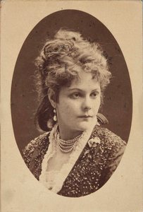 Retrato da pianista e compositora Sophie Menter 1846-1918, 1893. de Jan Mieczkowski
