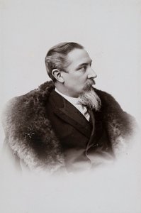 Retrato do pintor Henryk Siemiradzki 1843-1902, 1893. de Jan Mieczkowski