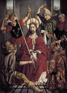 Ecce Homo. 1ª metade do século XVI (óleo sobre madeira) de Jan Mostaert