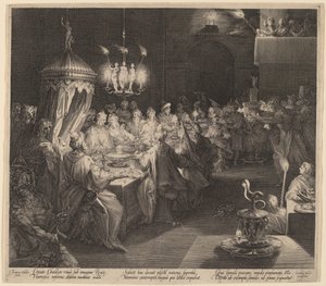 Festa de Belsazar de Jan Muller