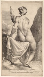 Prudência de Jan Muller, after Adriaen de Vries