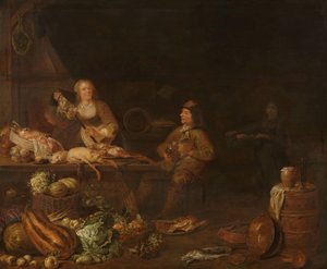 Interior da cozinha