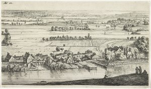 vila ribeirinha Várias paisagens (título da série) de Jan Ruyscher