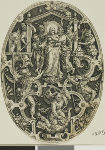 Traição de Cristo, da Paixão de Cristo de Jan Sadeler I