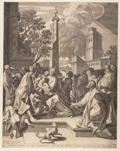 Cristo e as crianças de Jan Sadeler I