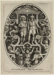 Ecce Homo, da Paixão de Cristo de Jan Sadeler I