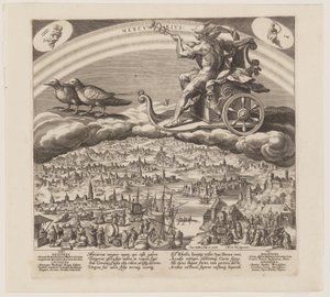 Mercurius, de Os Sete Planetas de Jan Sadeler I