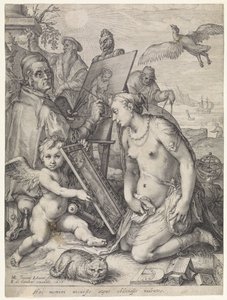 Alegoria da percepção de Jan Saenredam