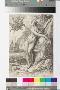 Andrômeda, c.1609 (gravura) de Jan Saenredam