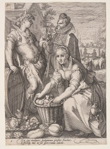 outono (Vindima e prova de vinhos), de As Quatro Estações de Jan Saenredam