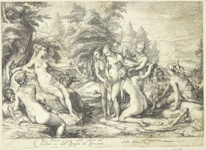 Diana e Calisto de Jan Saenredam