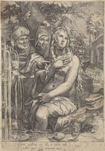 Susana e os Anciãos de Jan Saenredam
