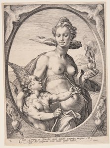 Vénus e Amor, de Três Deuses ou Deusas Pagãos