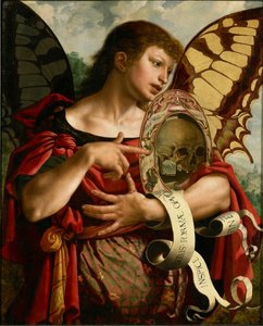 Vanitas Vanity, ca 1535-1540. de Jan Sanders Hemessen van