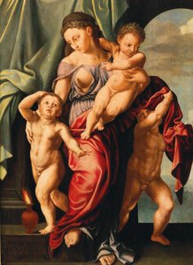 Latim: Caritas Romana de Jan Sanders van Hemessen