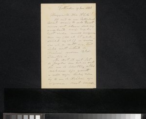 Carta a August Allebé
