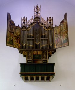 Órgão pintado, 1526