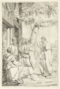 Sócrates em Xantippe de Jan Tersteeg