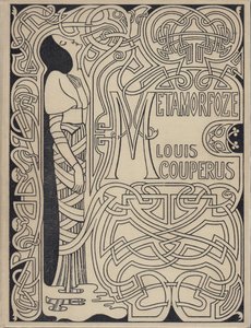 Design da capa Metamorfoze de Louis Couperus, 1897. de Jan Toorop