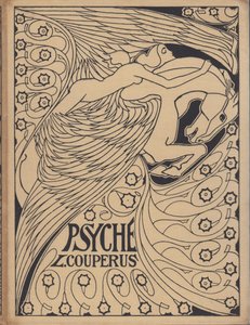 Design da capa Psyche de Louis Couperus, 1898.