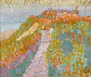 As dunas de Domburg, 1908.