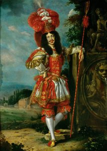 Imperador Leopoldo I 1640-1705 em traje teatral, 1667