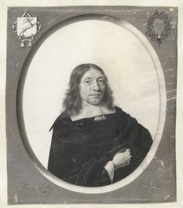 Retrato de Gijsbert van der Hoeven de Jan Thopas