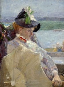 Senhora com o guarda-chuva, 1888.