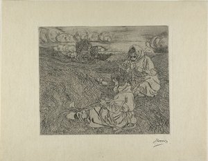 Os reparadores de rede de Jan Toorop