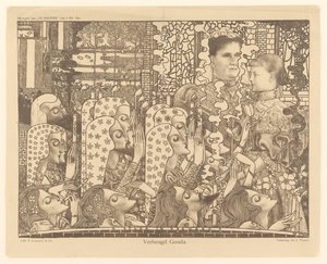 Verheugd Gouda (título original sobre o objecto) de Jan Toorop