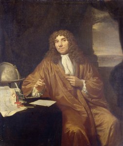 Retrato de Anthonie van Leeuwenhoek, Filósofa Natural e Zoologista em Delft