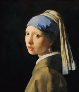 A menina com a pérola de Jan Vermeer van Delft