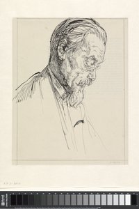 Retrato de Cornelis Hofstede de Groot de Jan Veth