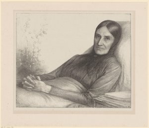 Retrato de Elisabeth Ragazzi van den Wall Bake de Jan Veth