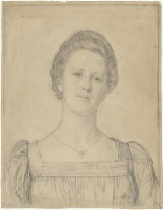 Retrato de Emilie van Kerckhoff de Jan Veth