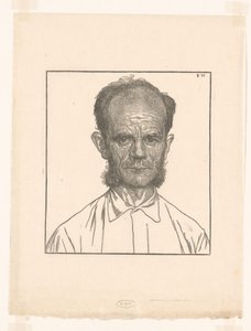 Retrato de Louw, o jardineiro