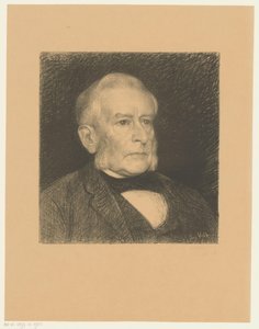 Retrato de Matthijs de Vries Contemporâneos famosos (título da série) de Jan Veth