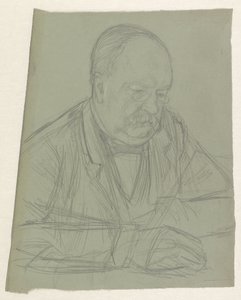 Retrato de Tak van Poortvliet de Jan Veth