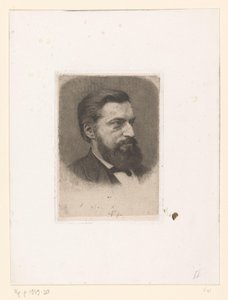 Retrato de Thomas Theodorus Hendrikus Jorissen de Jan Veth